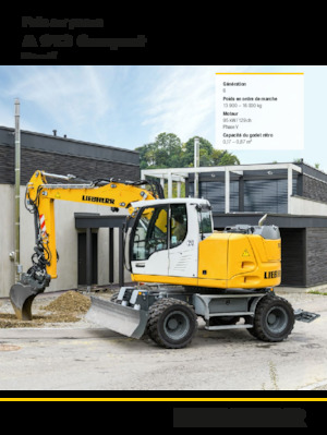 Колісні екскаватори Liebherr A 913 Compact Litronic G6.0