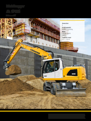 Колісні екскаватори Liebherr A 916 Litronic G6.0