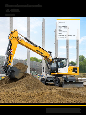 Колісні екскаватори Liebherr A 924 Litronic G6.0