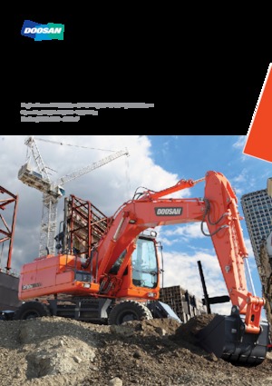 Колісні екскаватори Doosan DX190WA
