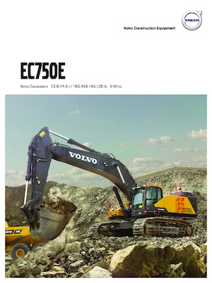Гусеничні екскаватори Volvo EC750E