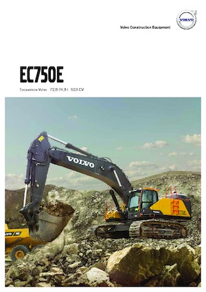 Гусеничні екскаватори Volvo EC750E