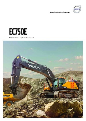 Гусеничні екскаватори Volvo EC750E