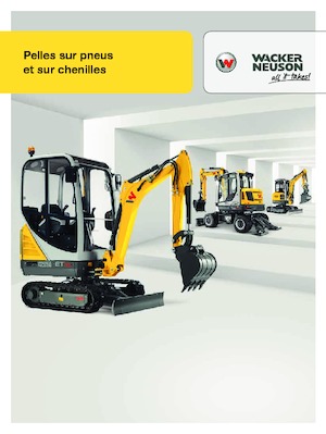 Колісні екскаватори Wacker Neuson EW 100