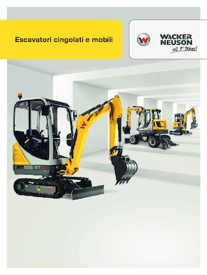Колісні екскаватори Wacker Neuson EW 100