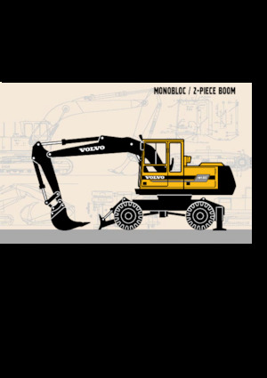 Колісні екскаватори Akerman-Volvo EW 130 C