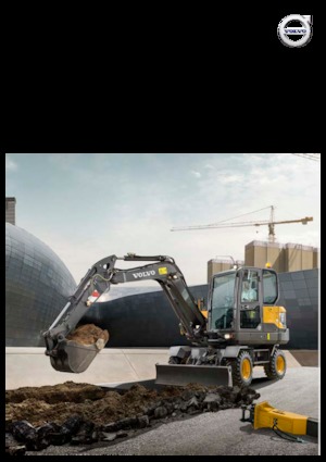 Колісні екскаватори Volvo EW60E 