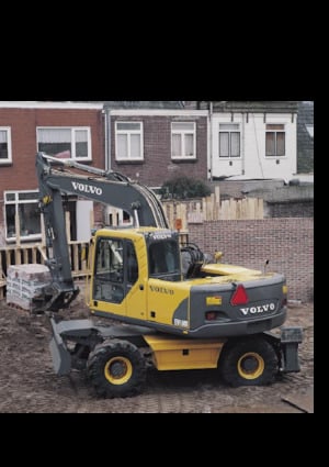 Колісні екскаватори Volvo EW160B