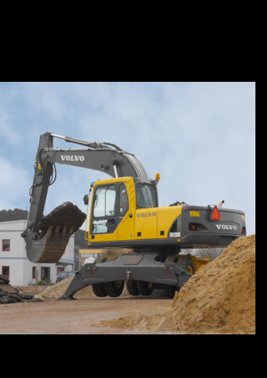 Колісні екскаватори Volvo EW200B