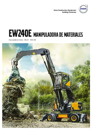 Колісні екскаватори Volvo EW240E MH