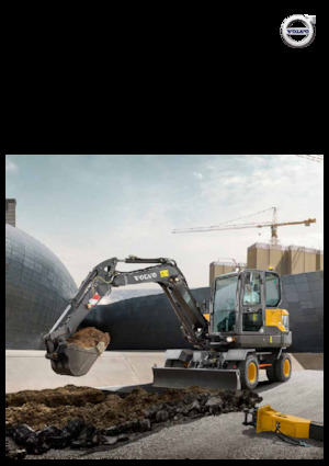 Колісні екскаватори Volvo EW60E