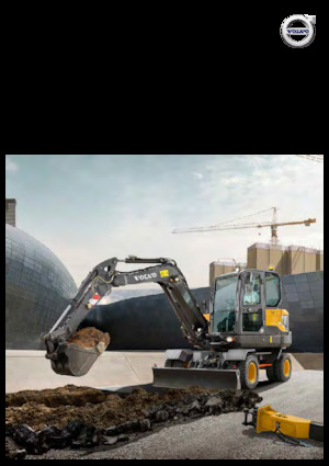 Колісні екскаватори Volvo EW60E