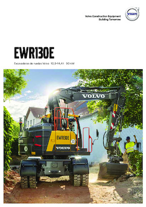 Колісні екскаватори Volvo EWR130E