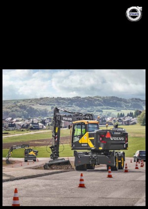 Колісні екскаватори Volvo EWR170E