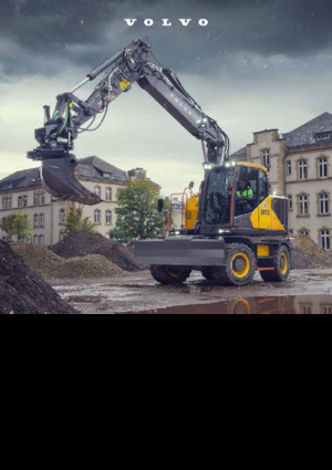 Колісні екскаватори Volvo EWR170