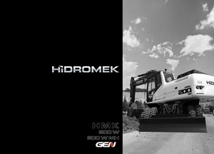 Колісні екскаватори Hidromek HMK 200 W