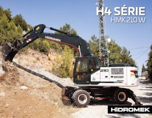 Колісні екскаватори Hidromek HMK 210 W
