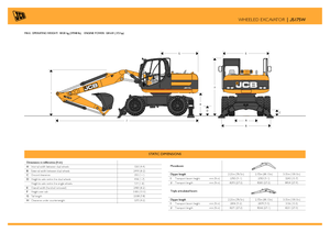 Колісні екскаватори JCB JS 175 W