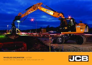 Колісні екскаватори JCB JS175W