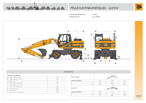 Колісні екскаватори JCB JS 175 W