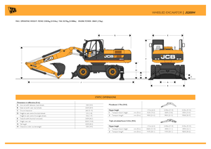Гусеничні екскаватори JCB JS 200 W