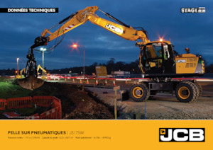 Колісні екскаватори JCB JS175W