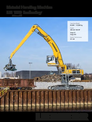 Екскаватори для перевалки Liebherr LH 110 M High Rise Industry Litronic