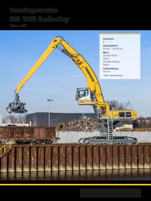Екскаватори для перевалки Liebherr LH 110 M Industry Litronic