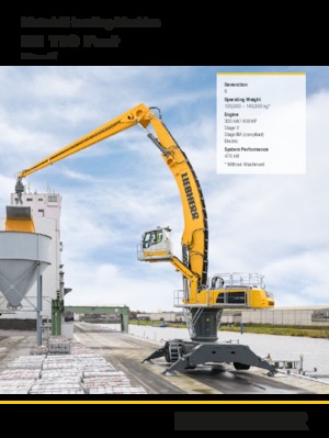 Екскаватори для перевалки Liebherr LH 110 M Port Litronic