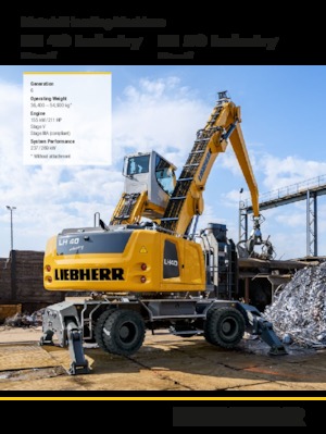 Екскаватори для перевалки Liebherr LH 50 M Industry Litronic