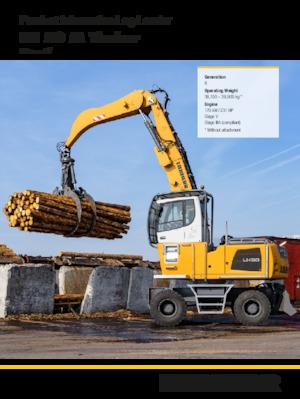 Екскаватори для перевалки Liebherr LH 50 M Timber Litronic