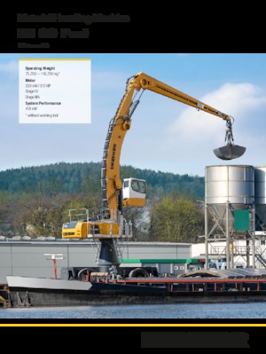 Екскаватори для перевалки Liebherr LH 80 M High Rise Port Litronic