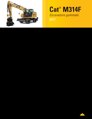 Колісні екскаватори Caterpillar M314F