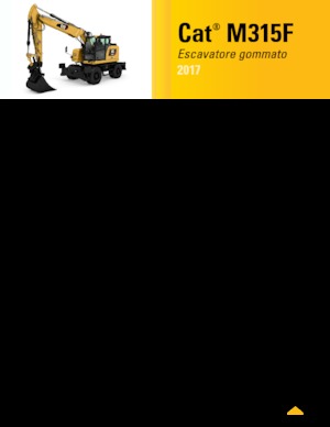 Колісні екскаватори Caterpillar M315F