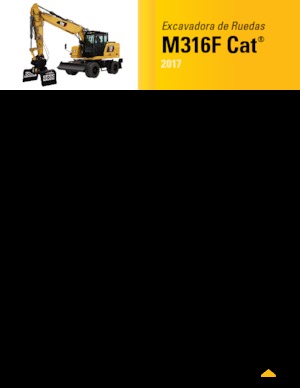 Колісні екскаватори Caterpillar M316F