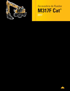 Колісні екскаватори Caterpillar M317F