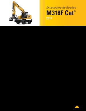 Колісні екскаватори Caterpillar M318F