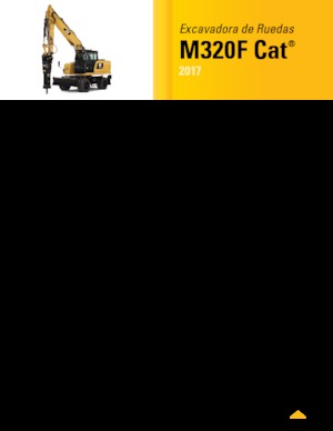 Колісні екскаватори Caterpillar M320F