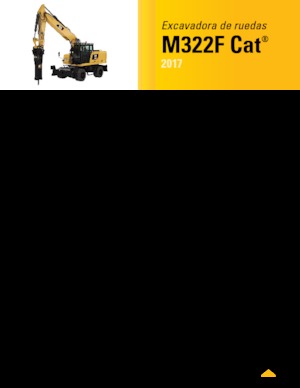 Колісні екскаватори Caterpillar M322F