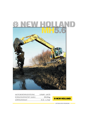 Колісні екскаватори New Holland MH 5.6