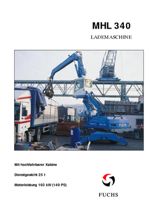Екскаватори для перевалки Fuchs MHL 340