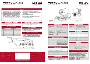 Екскаватори для перевалки Terex-Fuchs MHL 464
