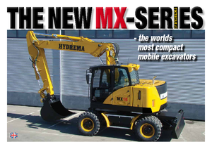 Колісні екскаватори Hydrema MX 16