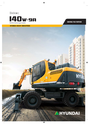 Колісні екскаватори Hyundai R 140 W 9 A