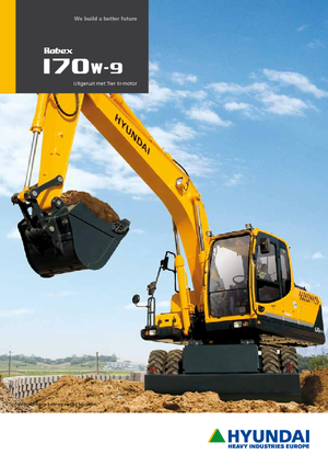Колісні екскаватори Hyundai R 170 W 9