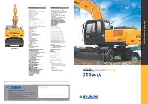 Колісні екскаватори Hyundai R 200 W 7 A