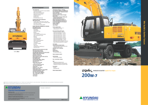 Колісні екскаватори Hyundai R 200 W 7