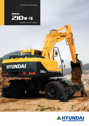 Колісні екскаватори Hyundai R 210 W 9 A