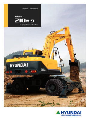 Колісні екскаватори Hyundai R 210 W 9