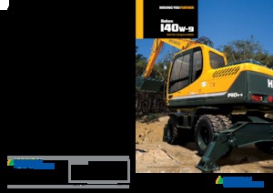 Колісні екскаватори Hyundai R140W-9